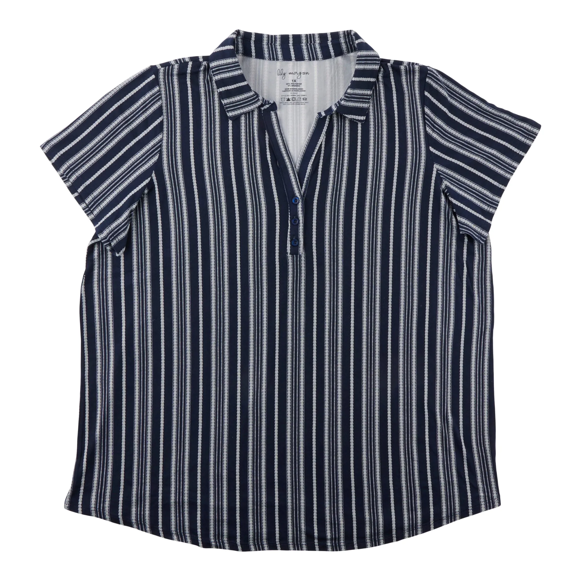 lily morgan Women's Plus Cap Sleeve Top sold by Giant Tiger product image thumbnail 3