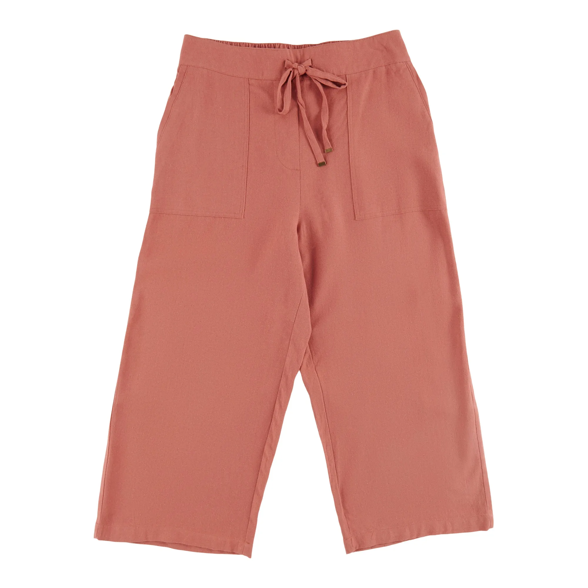 mySTYLE Women's Cropped Linen Blend Pants sold by Giant Tiger product image thumbnail 4