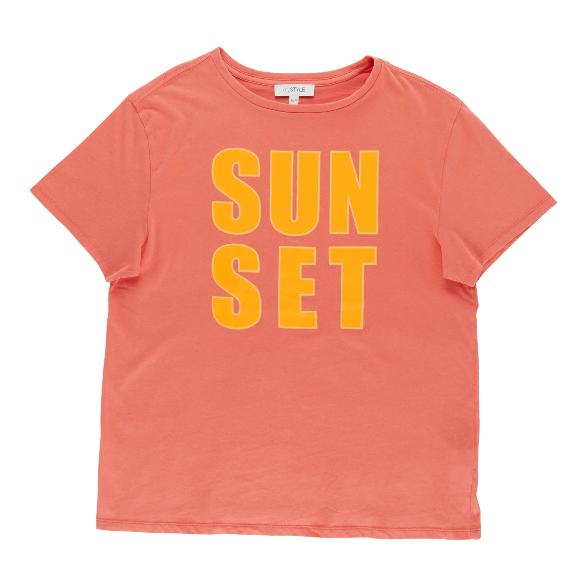 mySTYLE Women's Vintage Wash Boyfriend Tee sold by Giant Tiger product image thumbnail 2