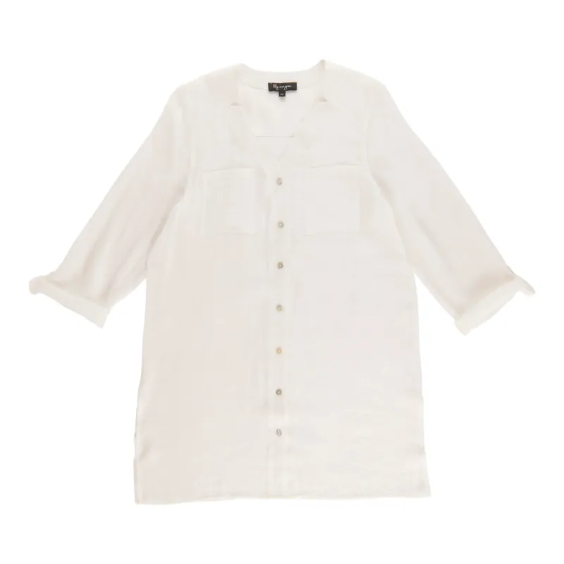 lily morgan Women's V-Neck Crinkle Blouse sold by Giant Tiger