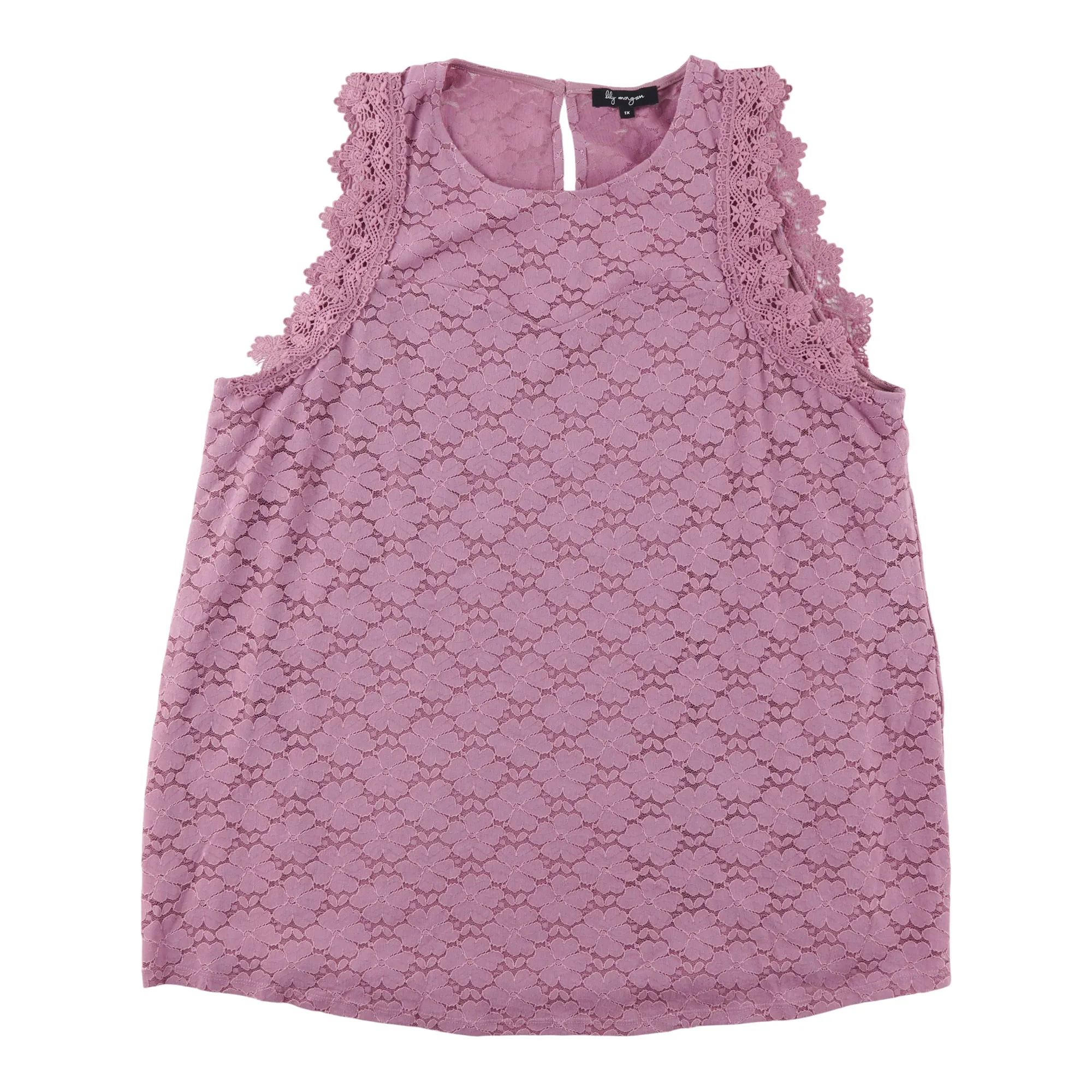 lily morgan Women's Plus Lace Cami sold by Giant Tiger product image thumbnail 3