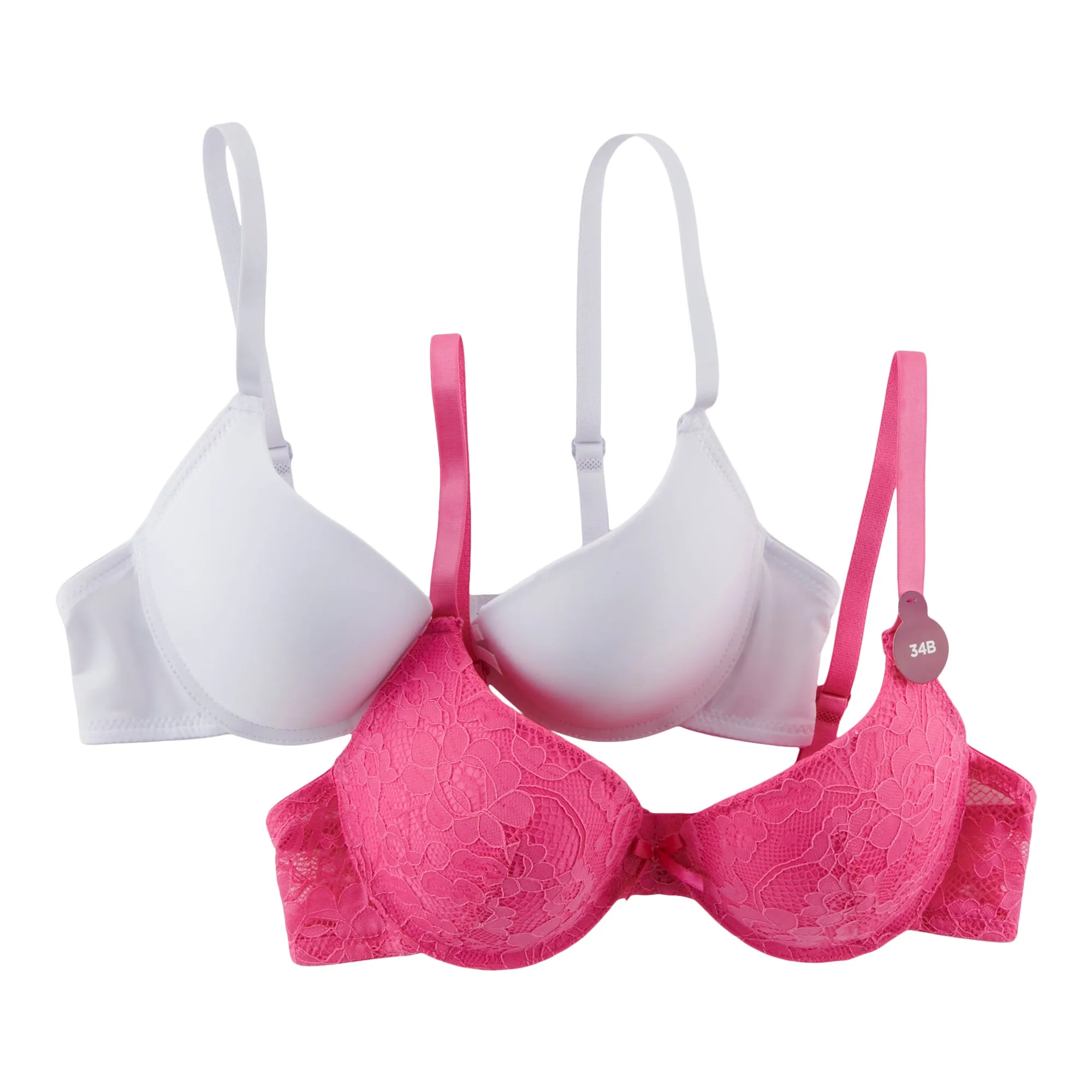 Carisma Women's Lace and Solid Push Up Bras, 2-Pack sold by Giant Tiger product image thumbnail 2