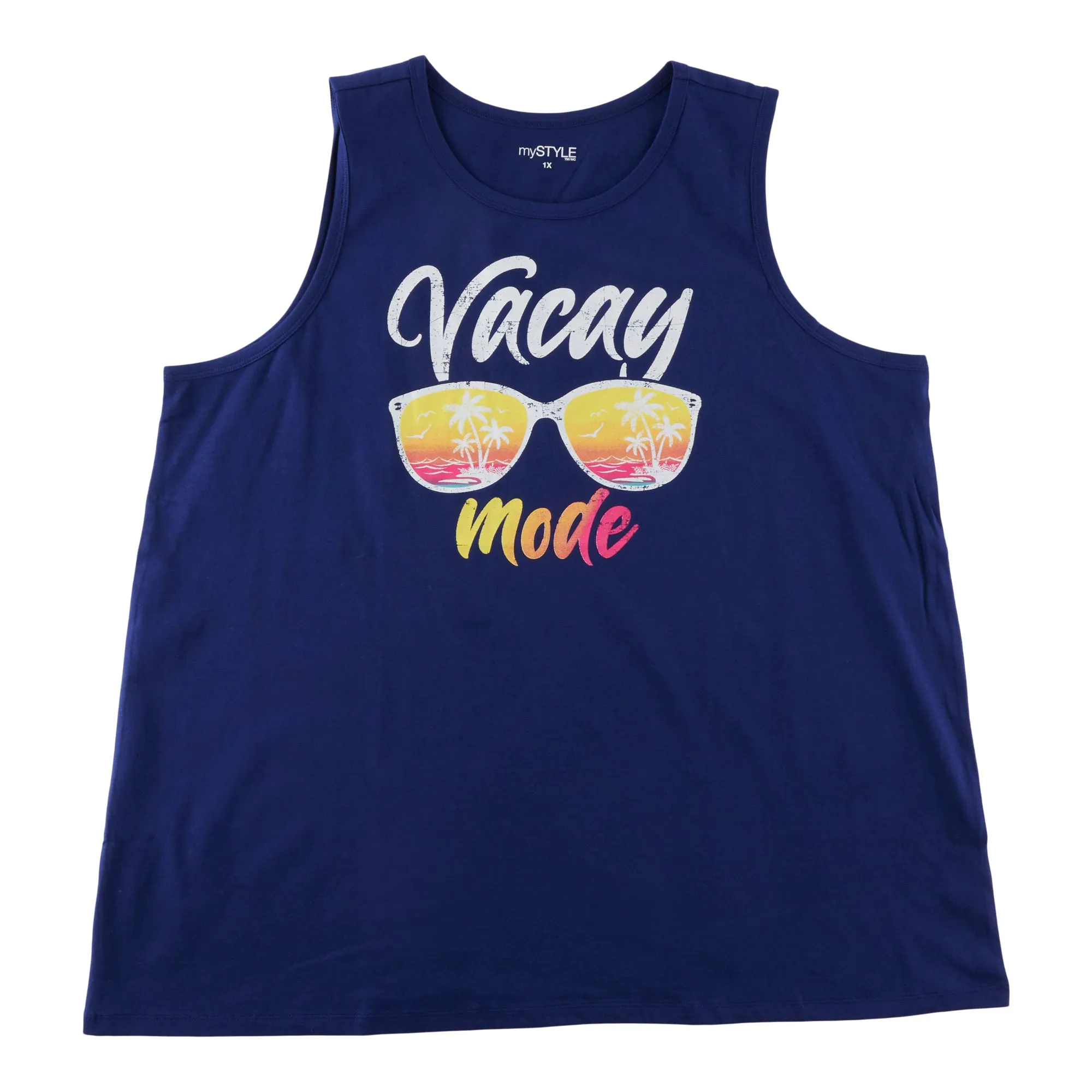 mySTYLE Women's Plus Summer Vibe Tank Top sold by Giant Tiger product image thumbnail 2