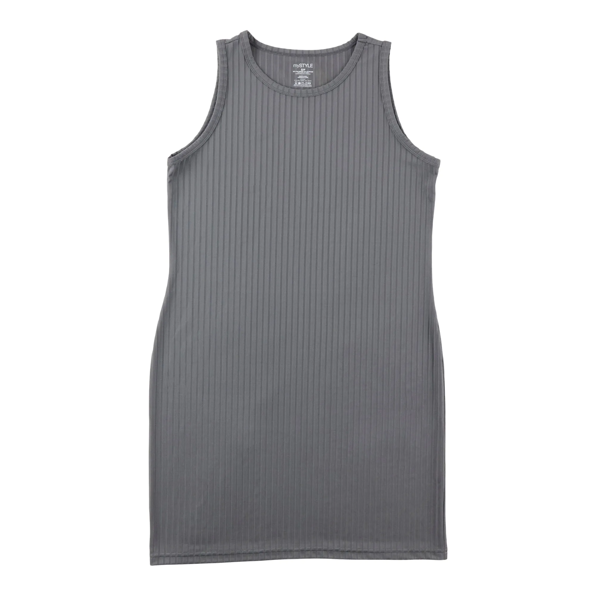 mySTYLE Women's Fitted Ribbed Tank Dress sold by Giant Tiger product image thumbnail 2
