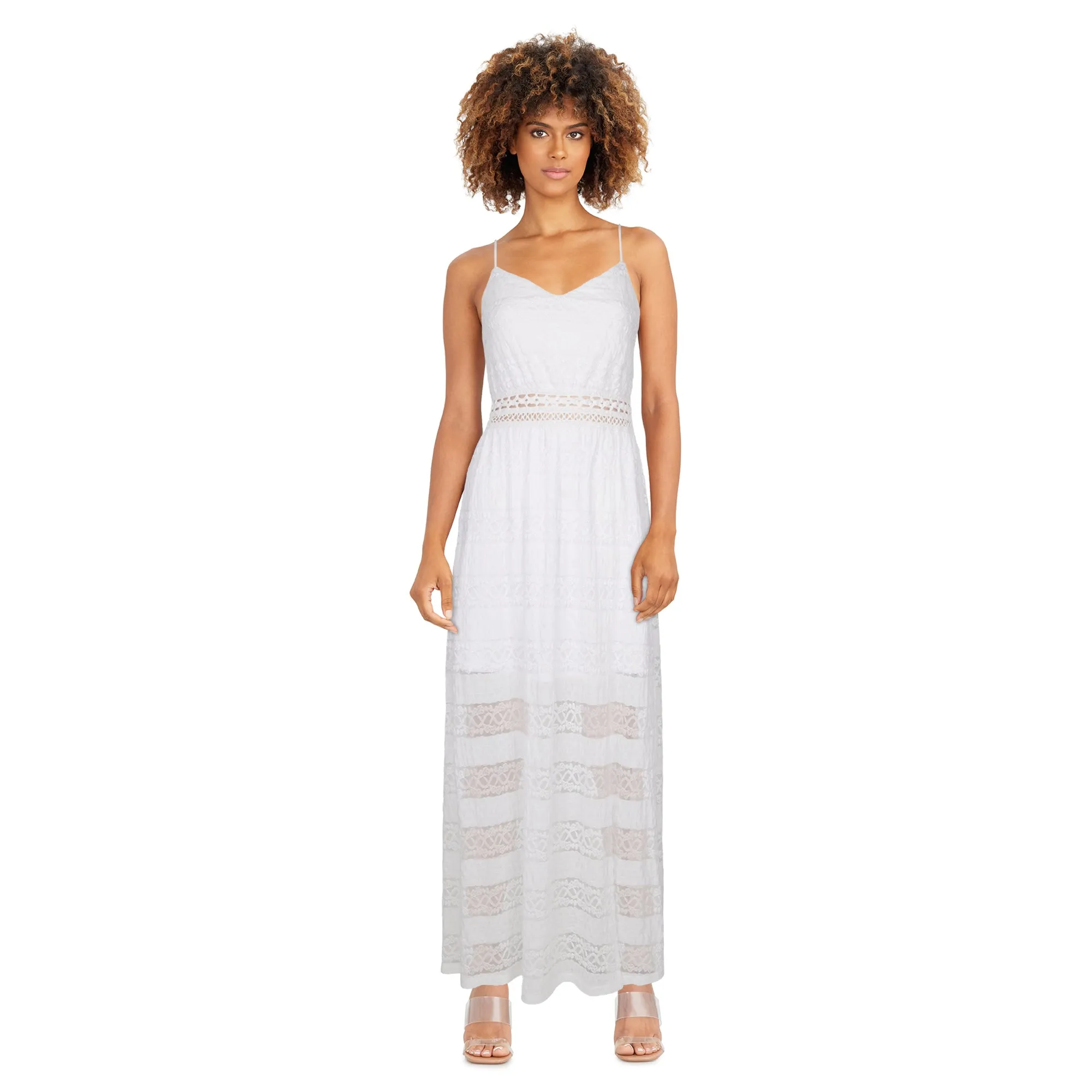 lily morgan Women's Lace Detail Maxi Dress sold by Giant Tiger product image thumbnail 3