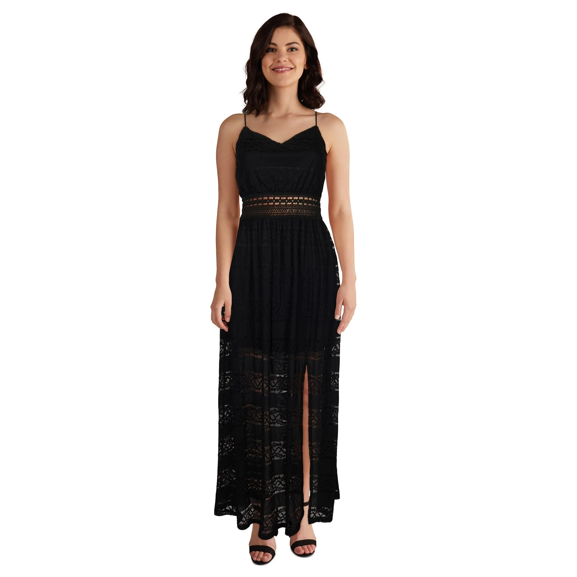 lily morgan Women's Lace Detail Maxi Dress sold by Giant Tiger product image thumbnail 2