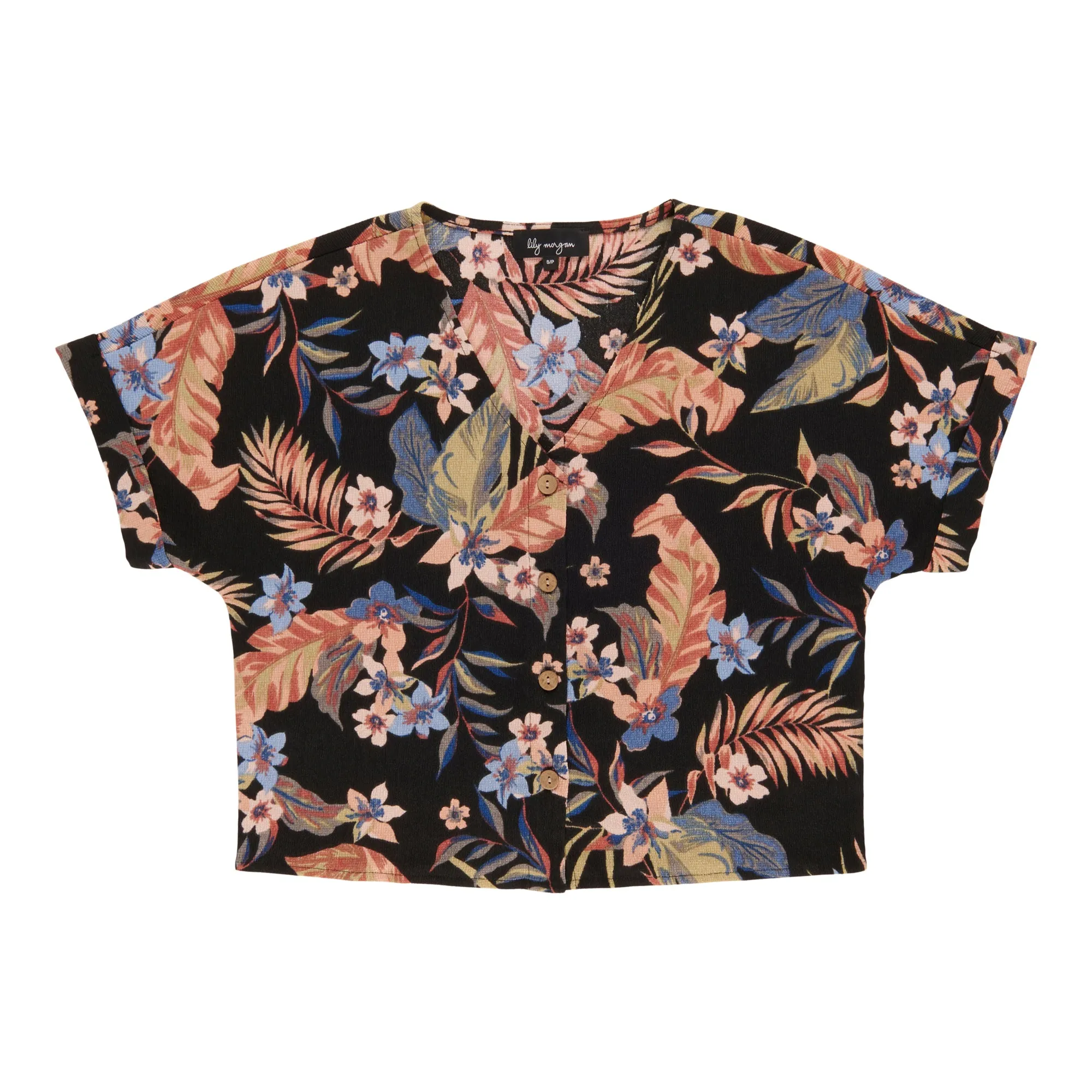 lily morgan Women's Crinkle Knit Blouse sold by Giant Tiger product image thumbnail 3