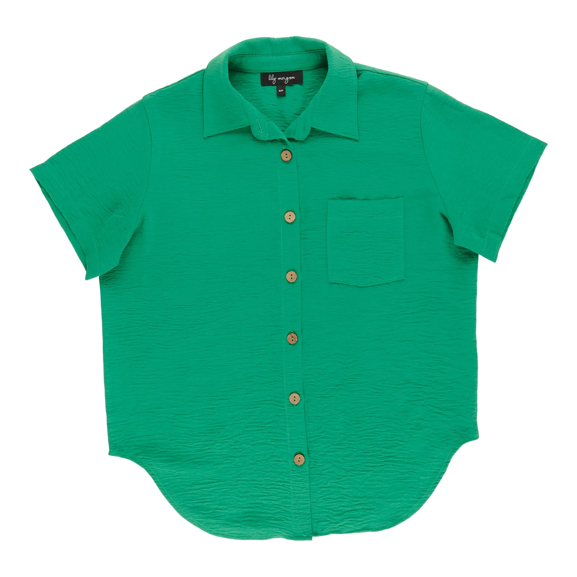 lily morgan Women's Short Sleeve Collared Blouse sold by Giant Tiger product image thumbnail 5