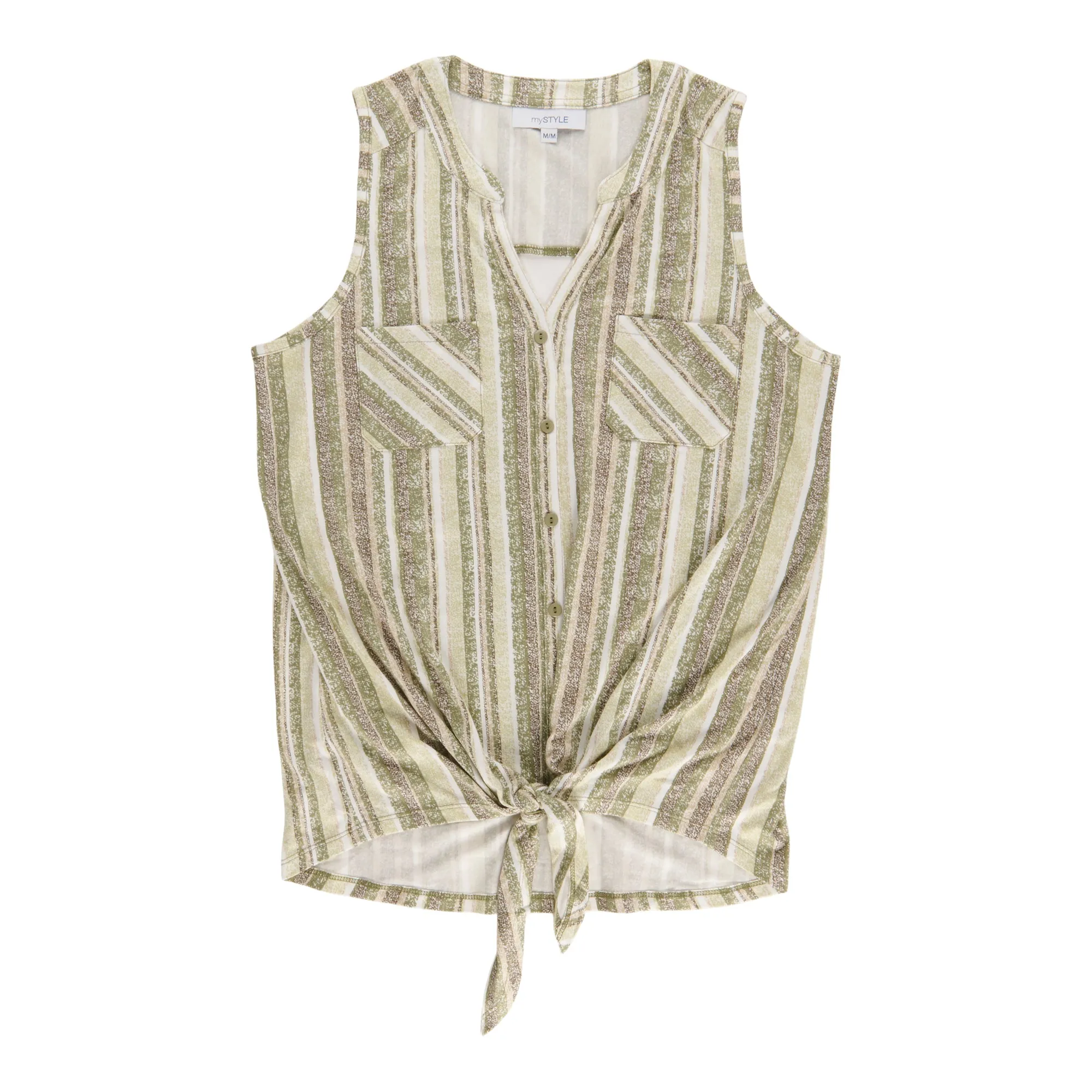 mySTYLE Women's Sleeveless V-Neck Tank Top sold by Giant Tiger product image thumbnail 2