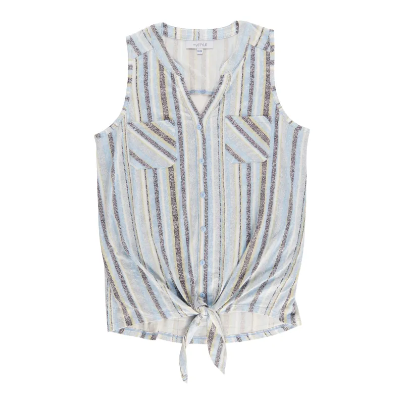 mySTYLE Women's Sleeveless V-Neck Tank Top sold by Giant Tiger