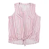 mySTYLE Women's Plus Sleeveless Tie Front Tank sold by Giant Tiger