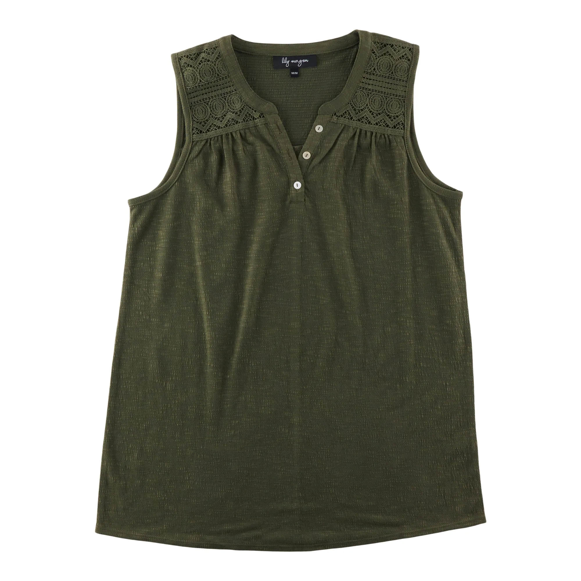 lily morgan Women's Cami with Crochet Details sold by Giant Tiger