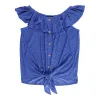 lily morgan Women's Eyelet Tie Front Camisole sold by Giant Tiger