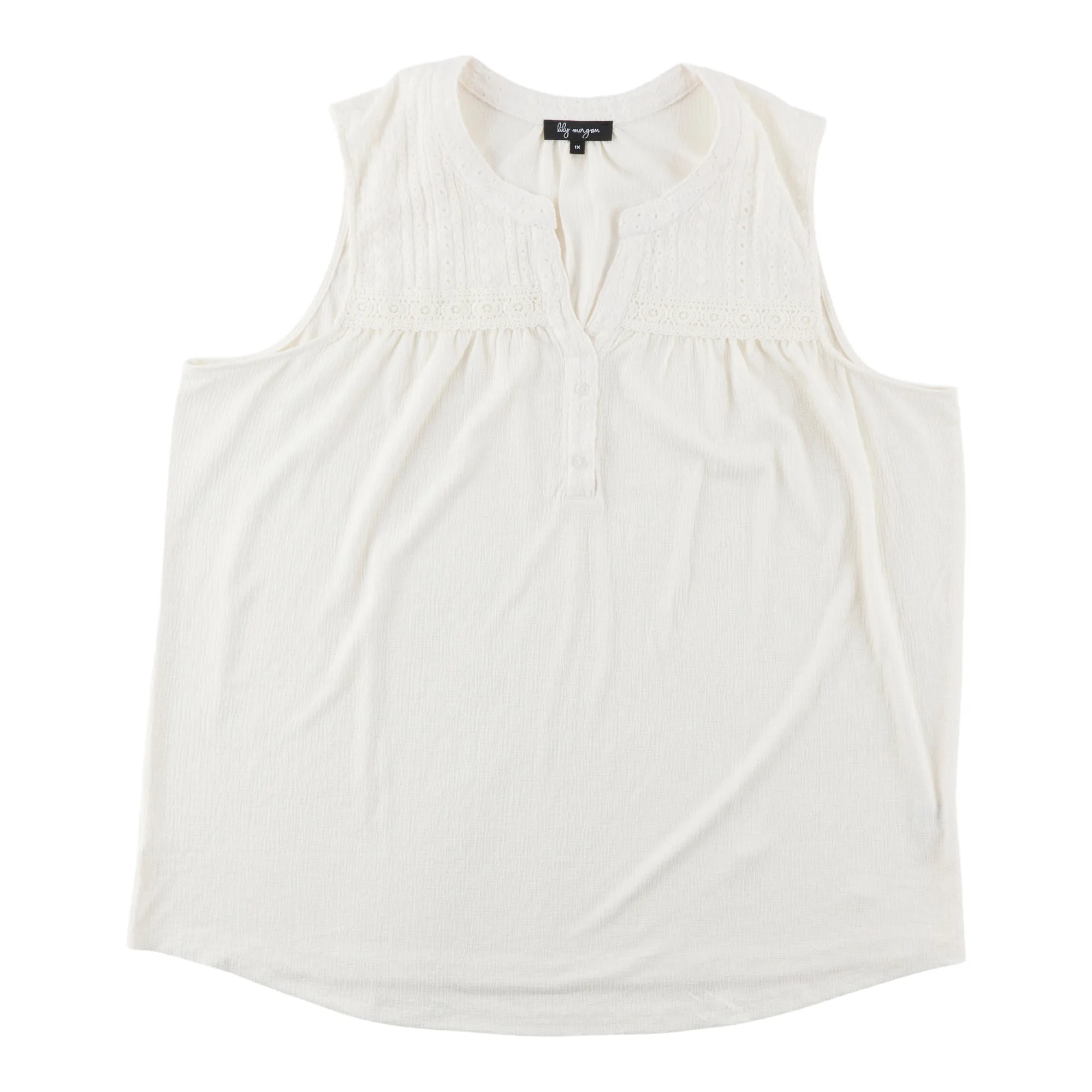 lily morgan Women's Plus V-Neck Sleeveless Camisole sold by Giant Tiger product image thumbnail 3