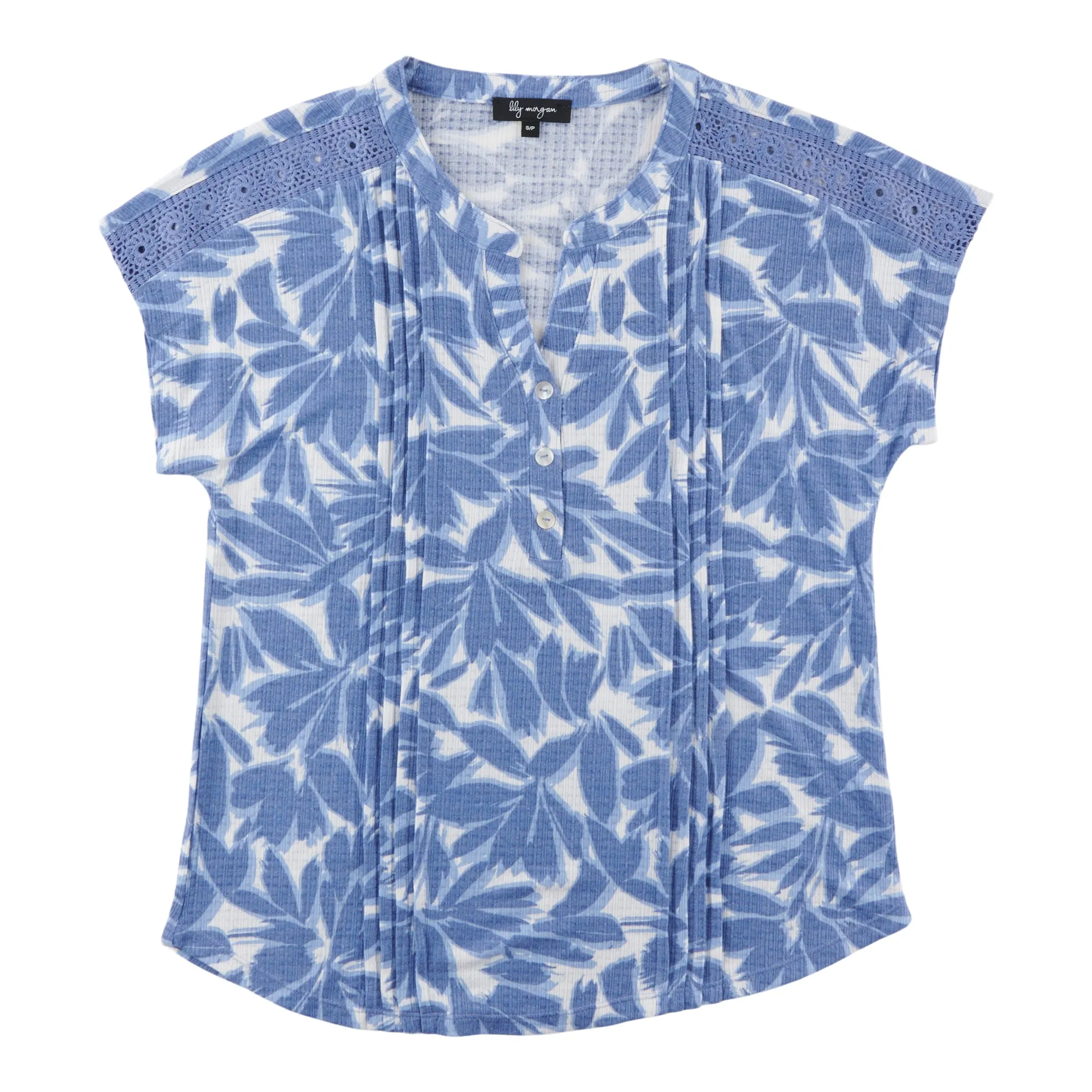 lily morgan Women's Top with Lace Details sold by Giant Tiger