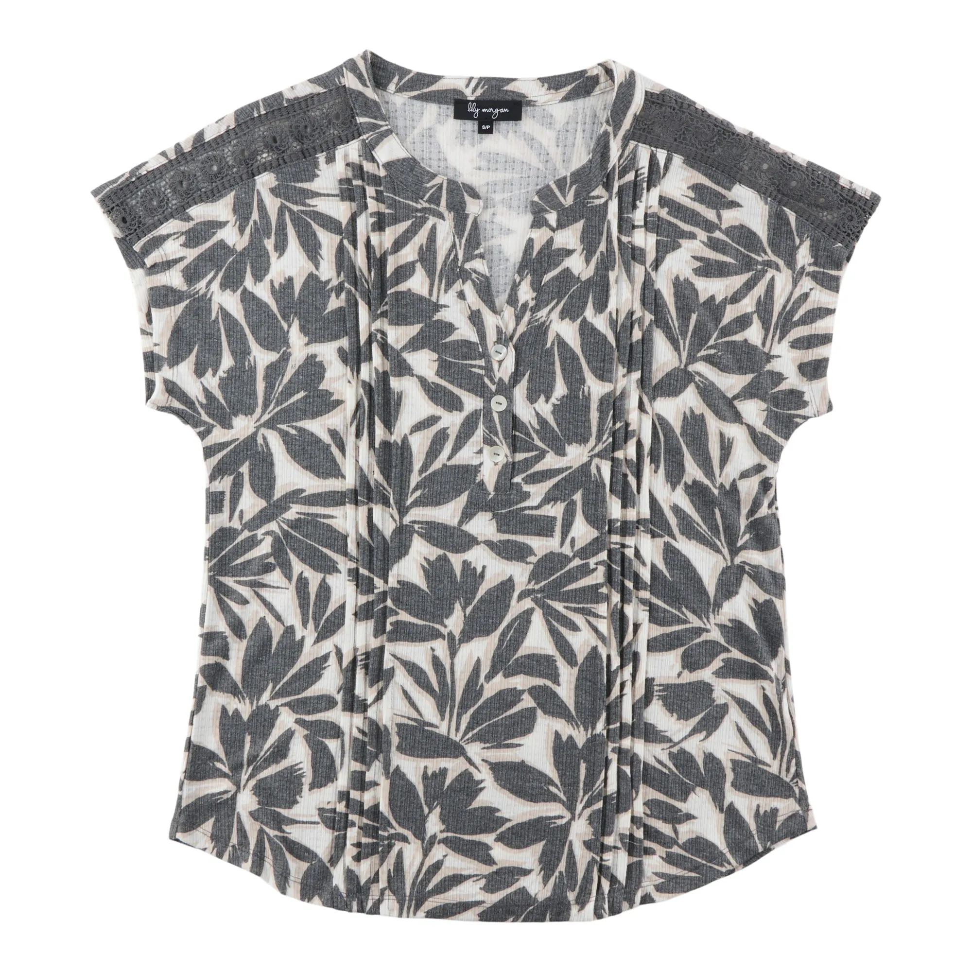 lily morgan Women's Top with Lace Details sold by Giant Tiger product image thumbnail 2