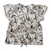 lily morgan Women's Plus V-Neck Tie-Front Blouse sold by Giant Tiger