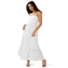 lily morgan Women's Bandeau Tiered Maxi Dress sold by Giant Tiger