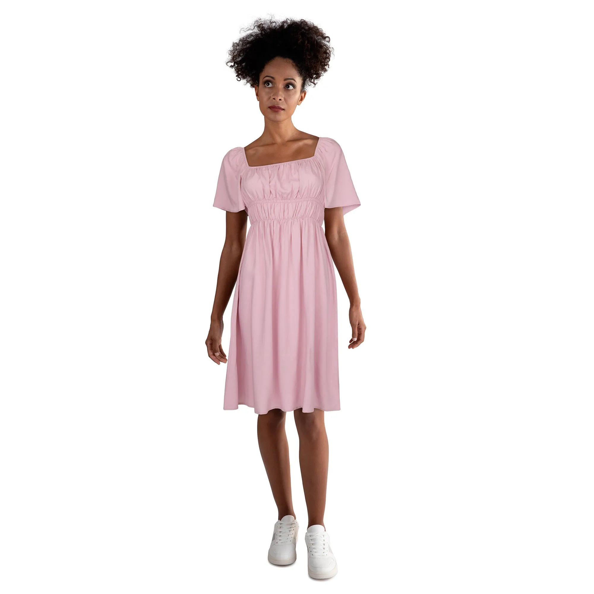 lily morgan Women's Squareneck Mini Dress sold by Giant Tiger product image thumbnail 5