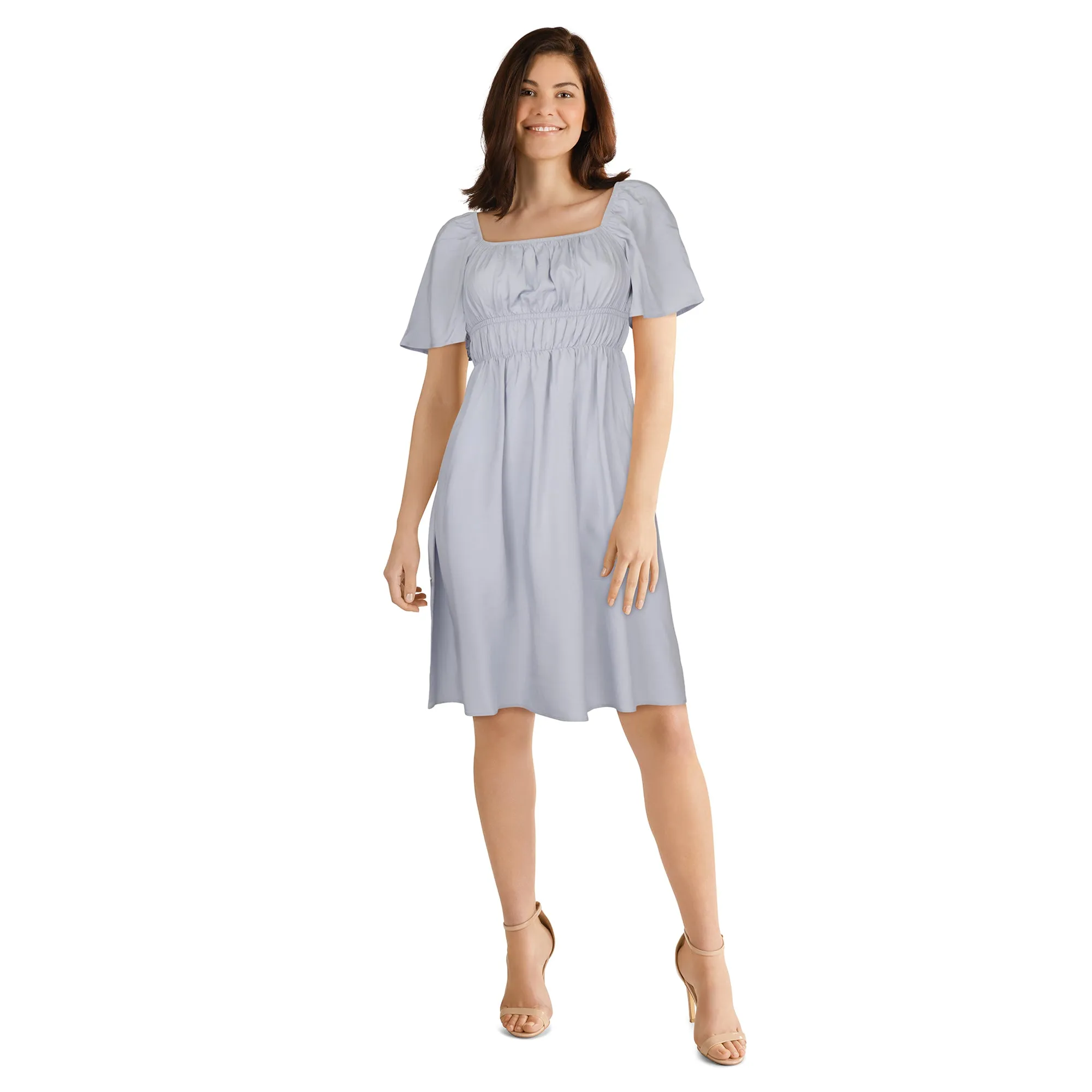 lily morgan Women's Squareneck Mini Dress sold by Giant Tiger