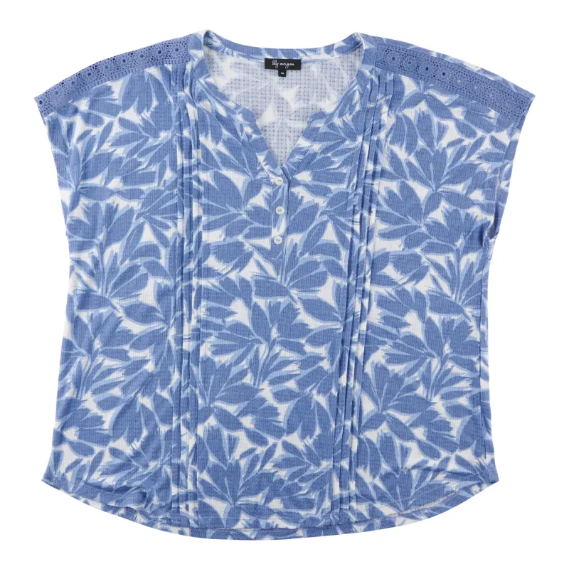 lily morgan Women's Plus V-Neck Blouse sold by Giant Tiger