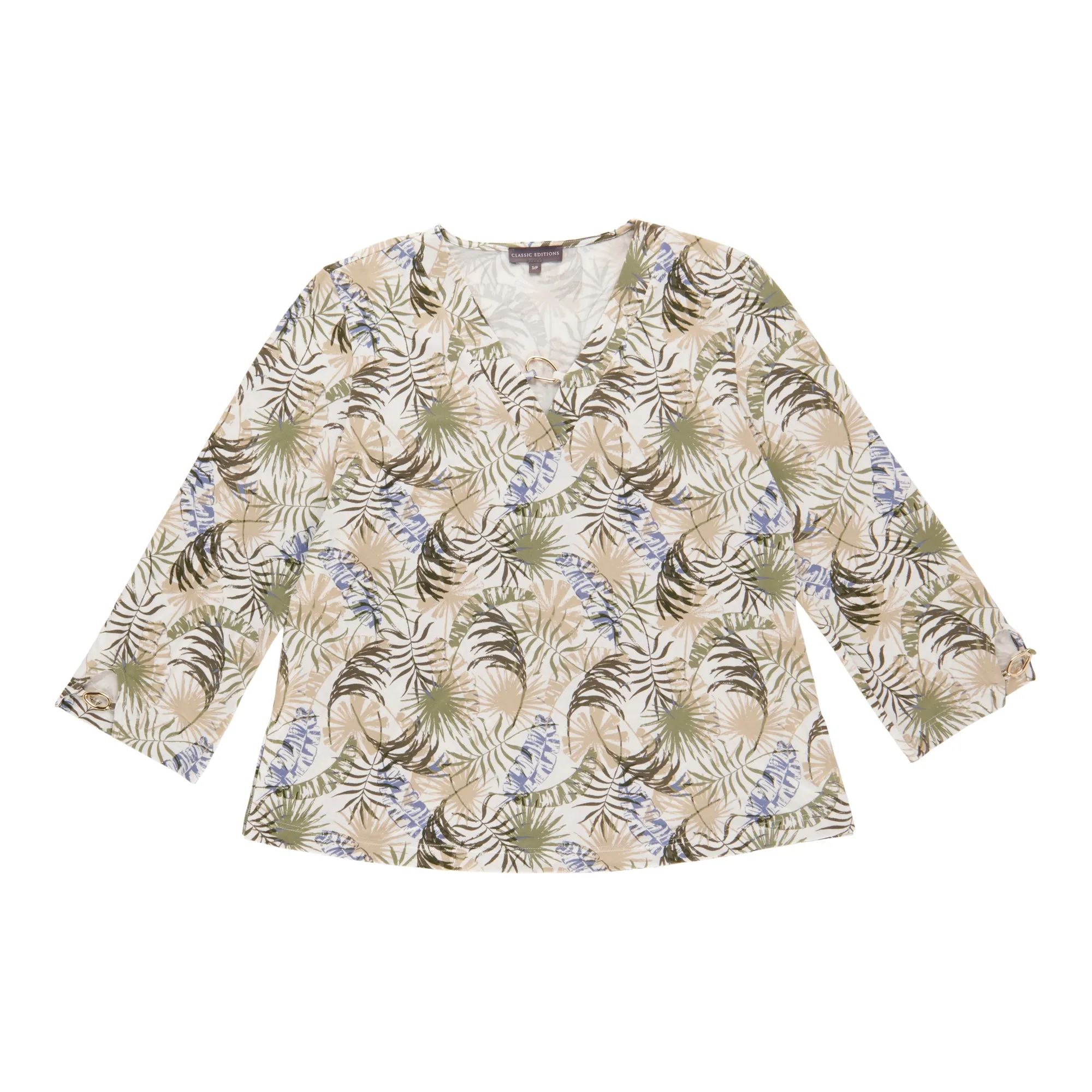 Classic Editions Women's V-Neck Top sold by Giant Tiger