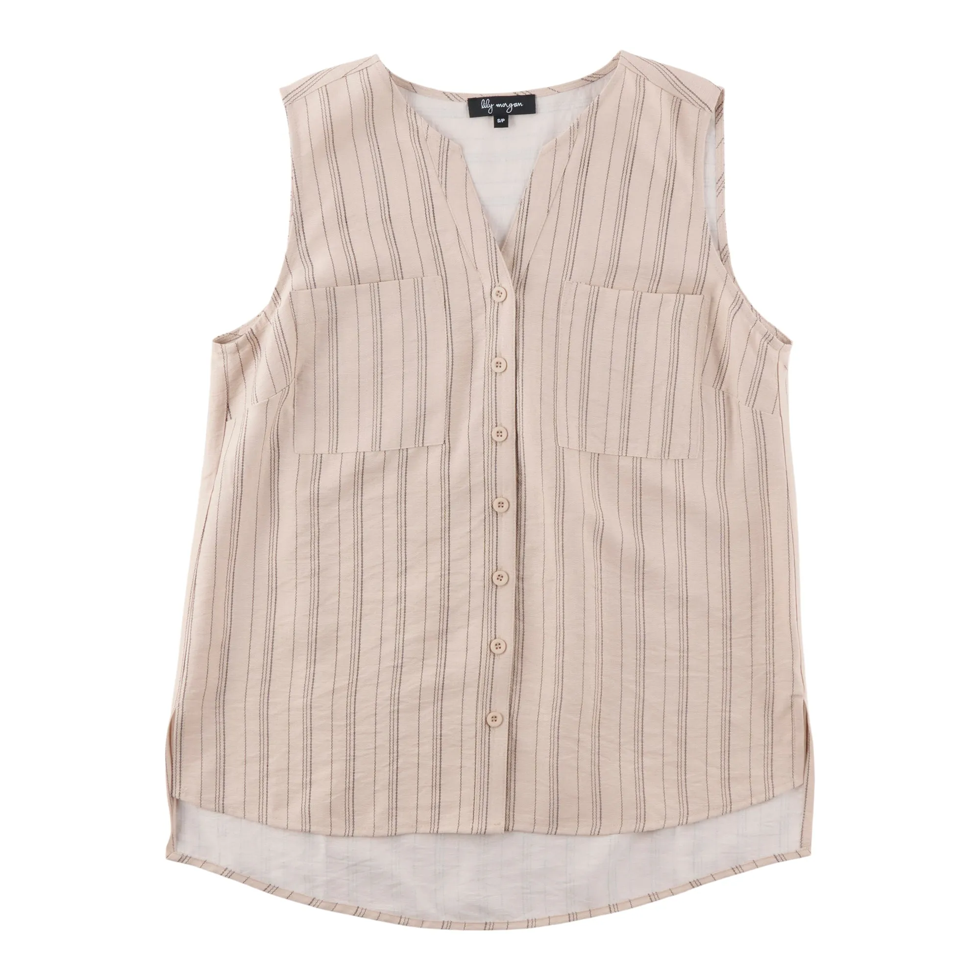 lily morgan Women's Sleeveless V-Neck Top sold by Giant Tiger