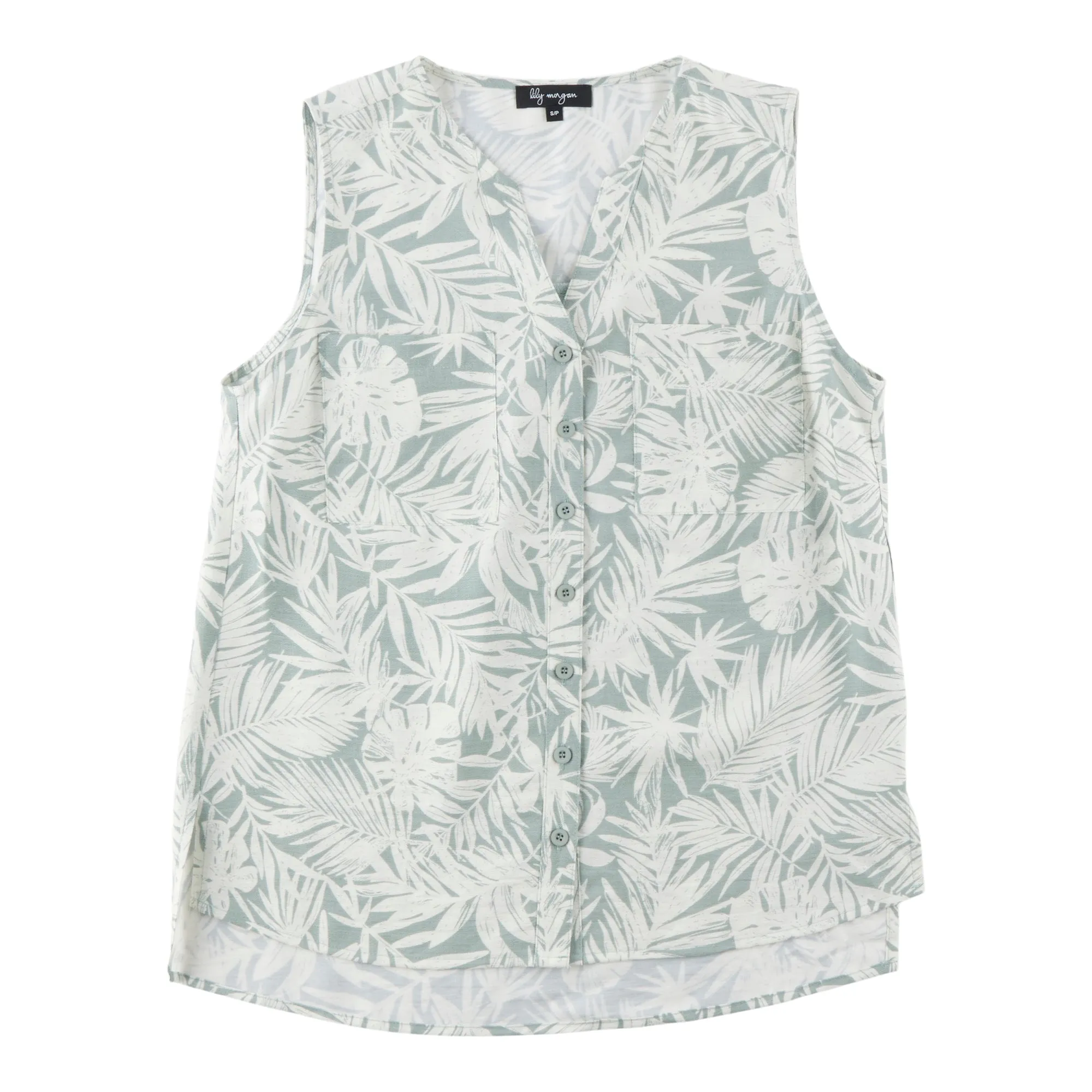 lily morgan Women's Sleeveless V-Neck Top sold by Giant Tiger product image thumbnail 2