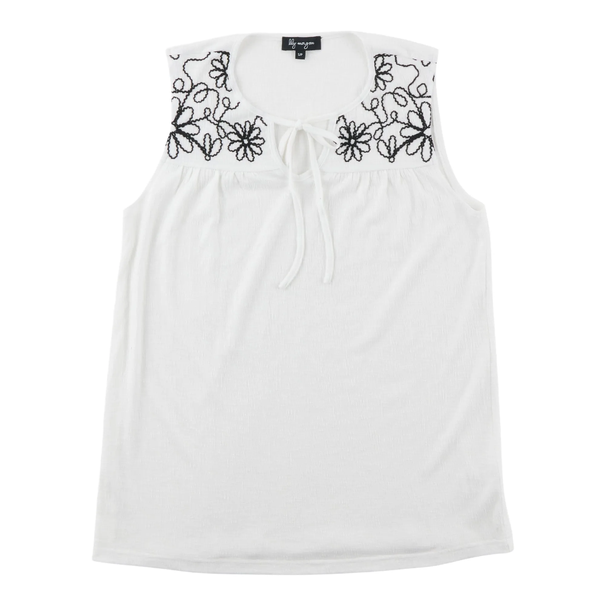 lily morgan Women's Tassel Tie Front Camisole sold by Giant Tiger product image thumbnail 2