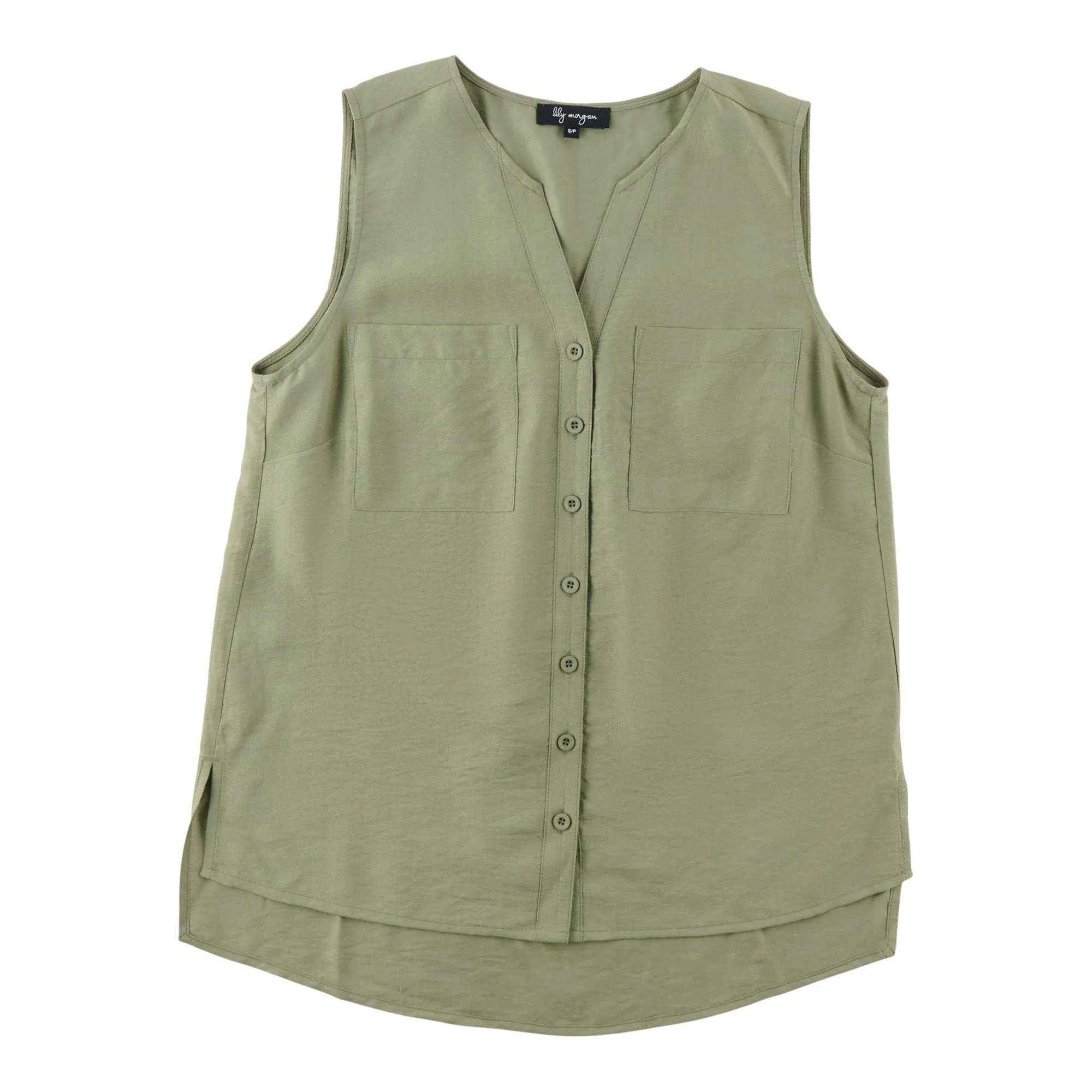 lily morgan Women's Sleeveless V-Neck Top sold by Giant Tiger product image thumbnail 3