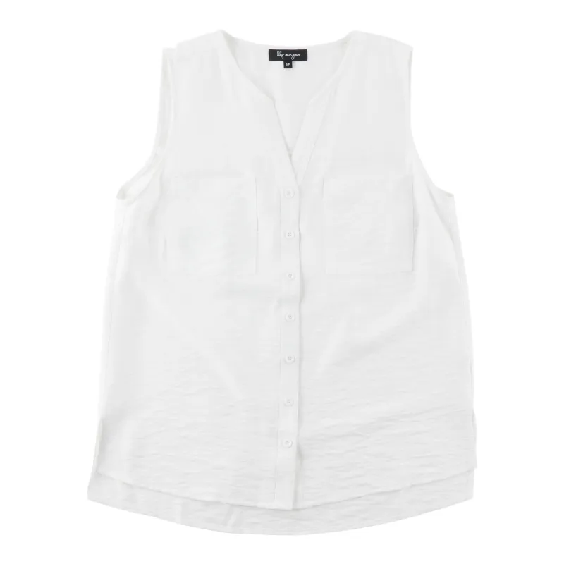 lily morgan Women's Sleeveless V-Neck Top sold by Giant Tiger