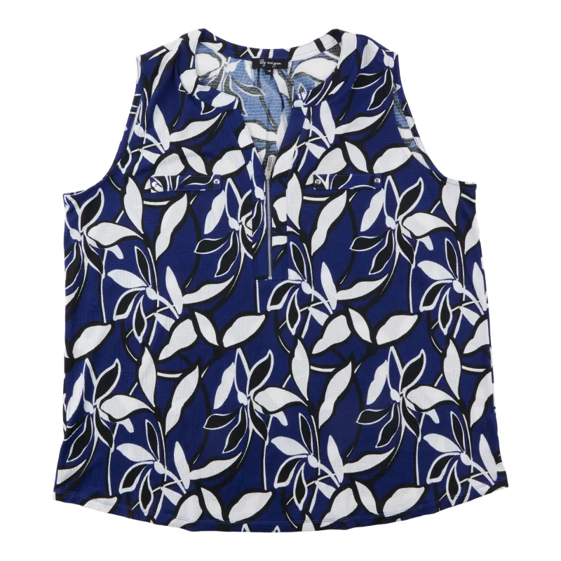lily morgan Women's Plus Zipper Camisole sold by Giant Tiger