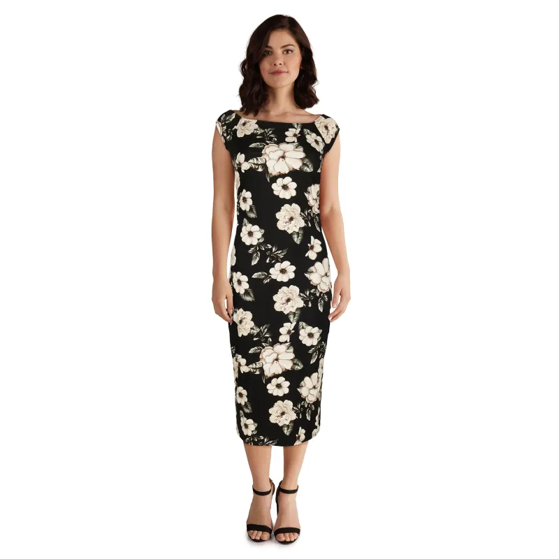 lily morgan Women's Cap Sleeve Midi Dress sold by Giant Tiger