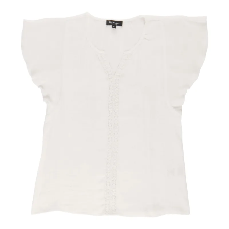 lily morgan Women's Short Sleeve Blouse sold by Giant Tiger