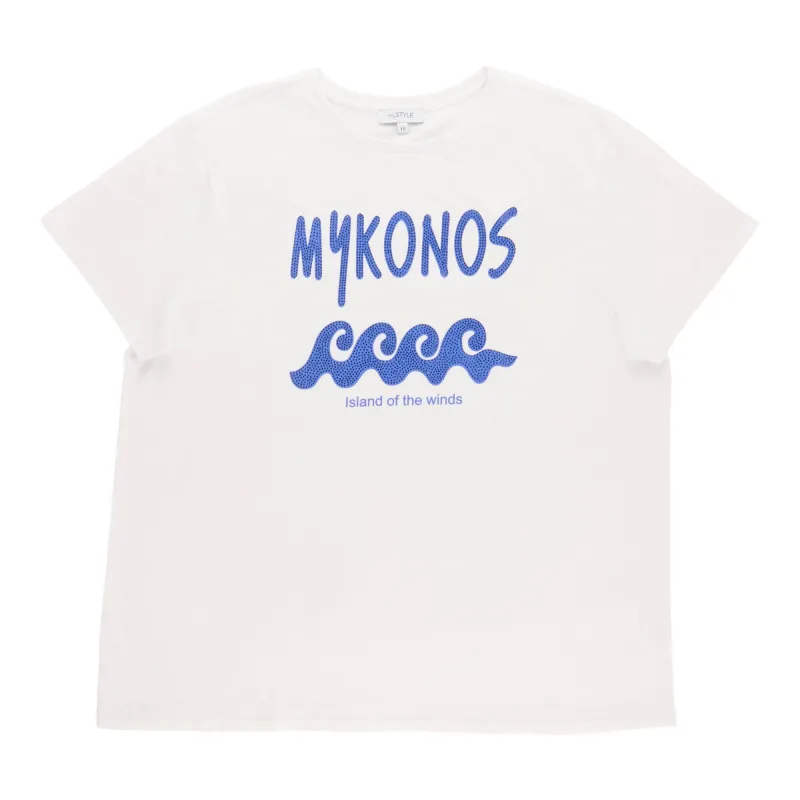 mySTYLE Women's Plus Boyfriend Tee sold by Giant Tiger