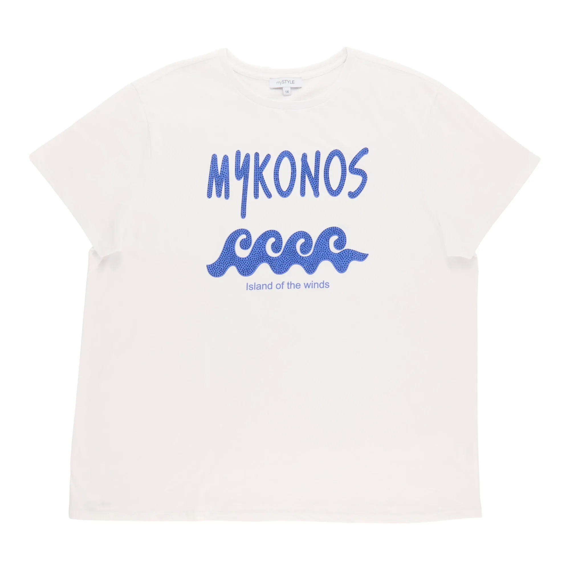 mySTYLE Women's Plus Boyfriend Tee sold by Giant Tiger