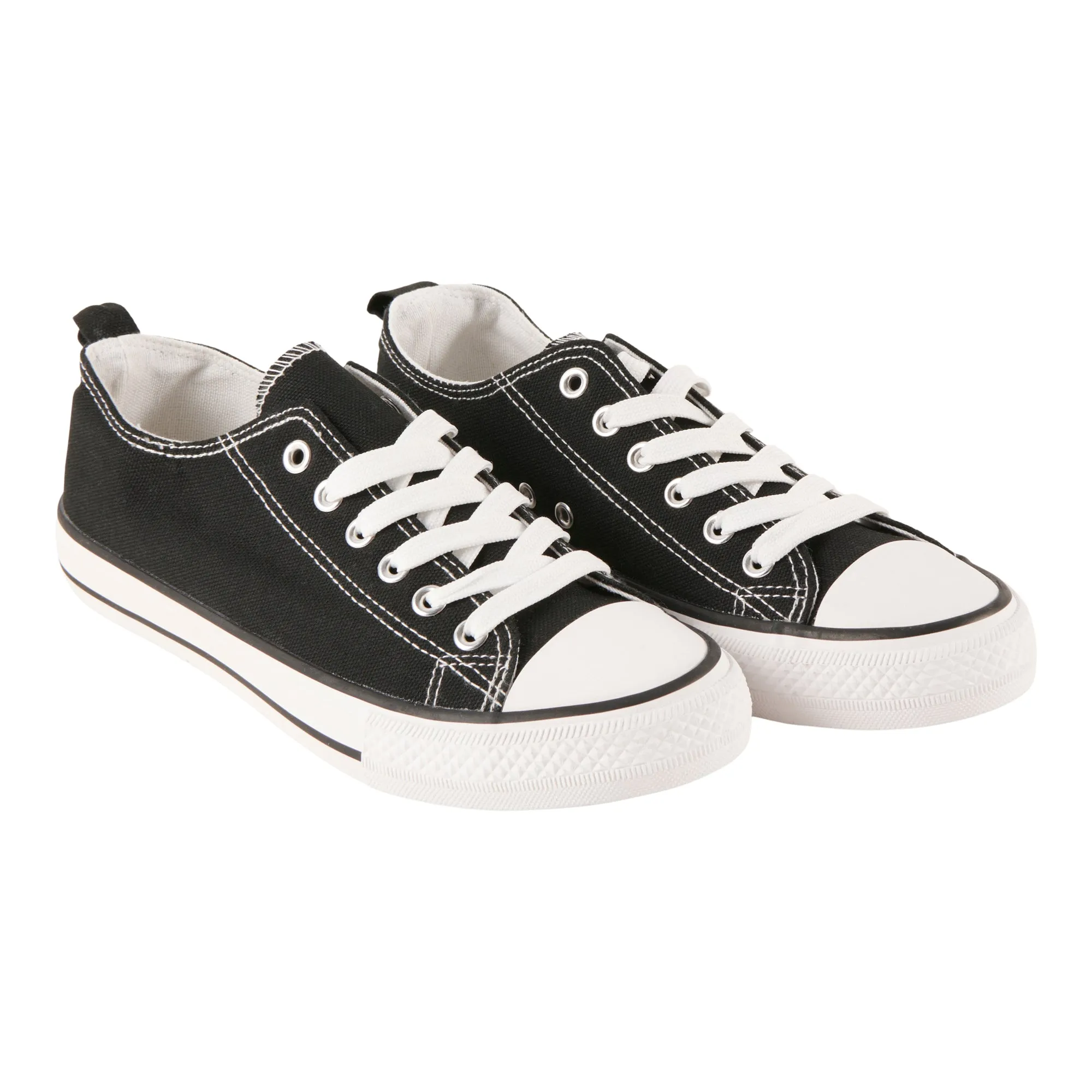 mySTYLE Women's Canvas Lace Up Sneakers sold by Giant Tiger