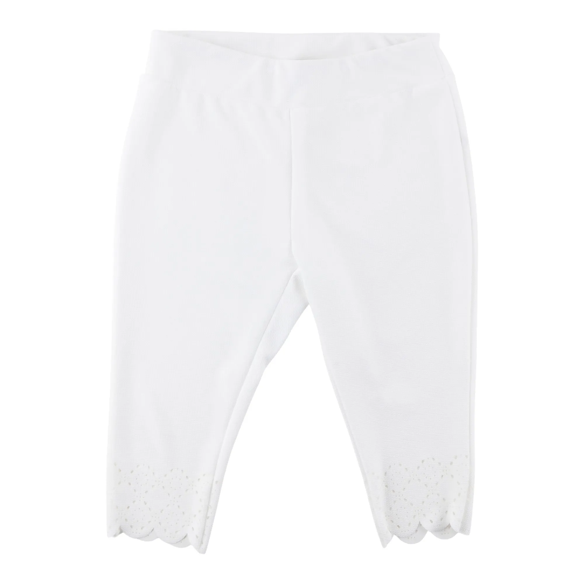 lily morgan Women's Plus Solid High-Rise Laser-Cut Capris sold by Giant Tiger