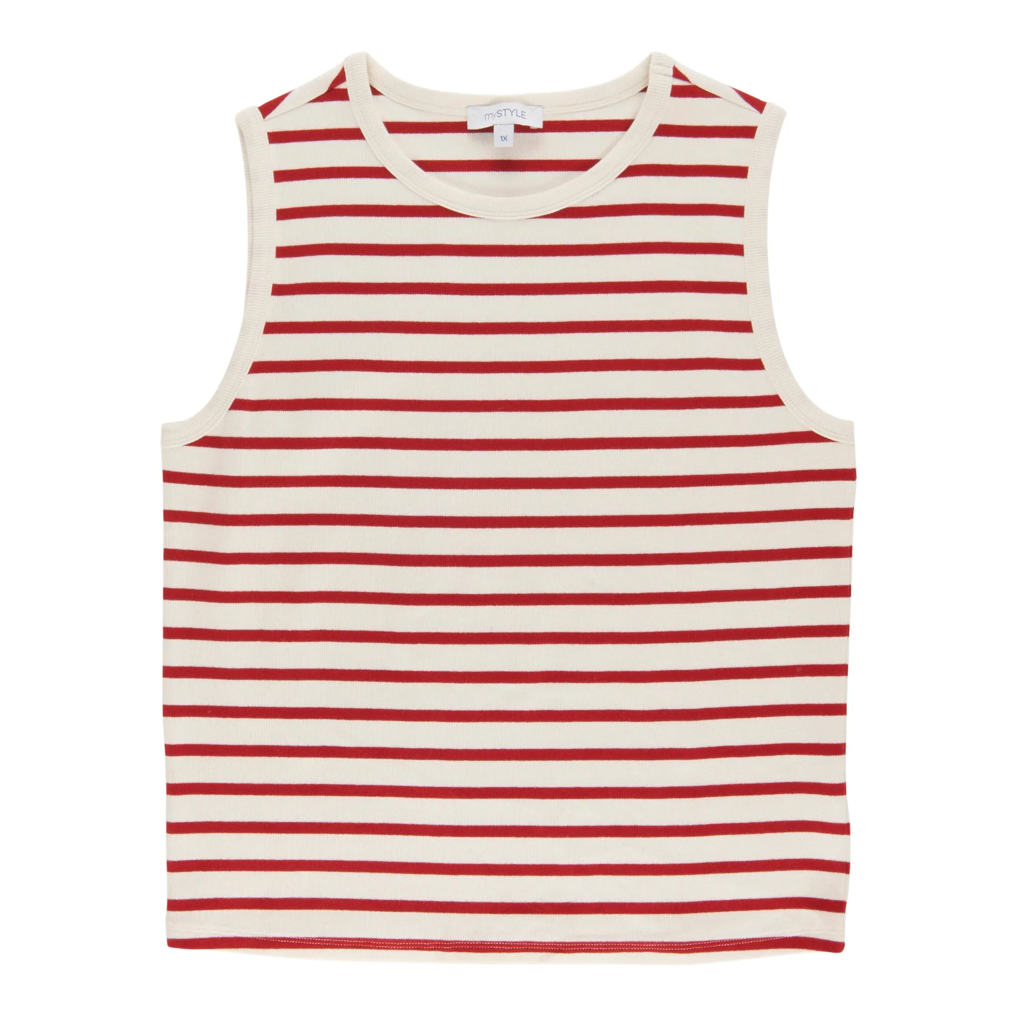 mySTYLE Women's Plus Ribbed Tank Top sold by Giant Tiger product image thumbnail 2