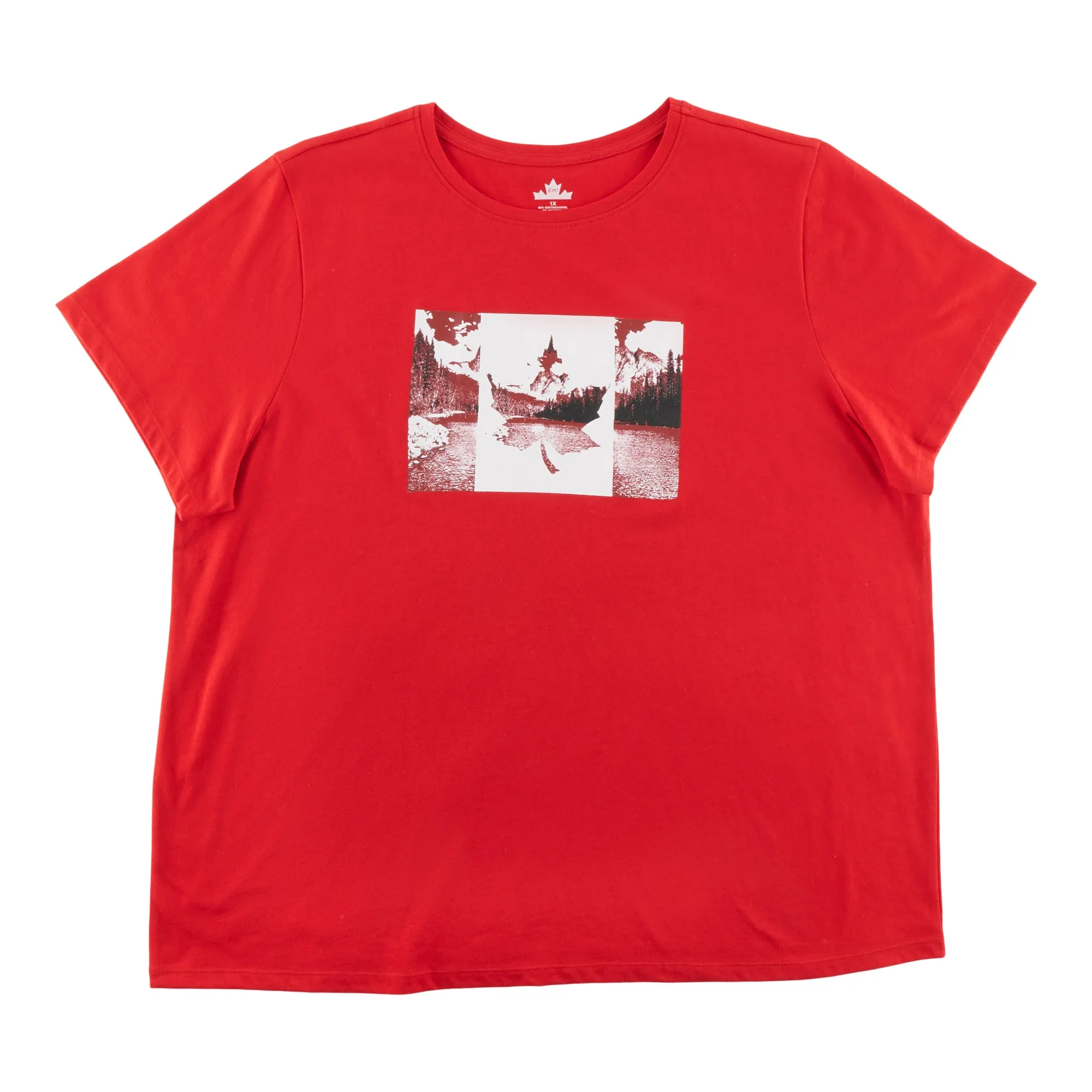 Canada EH Women's Plus Crew Neck Tee sold by Giant Tiger product image thumbnail 2
