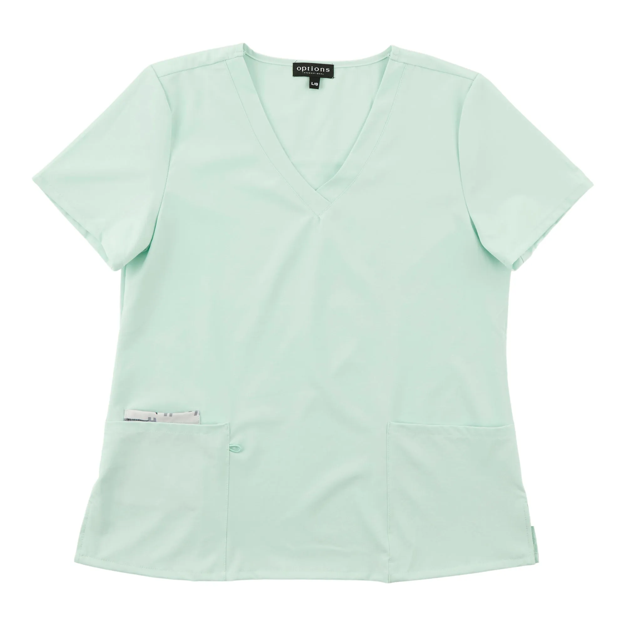 Options Women's Solid V-Neck Scrub Top sold by Giant Tiger product image thumbnail 2