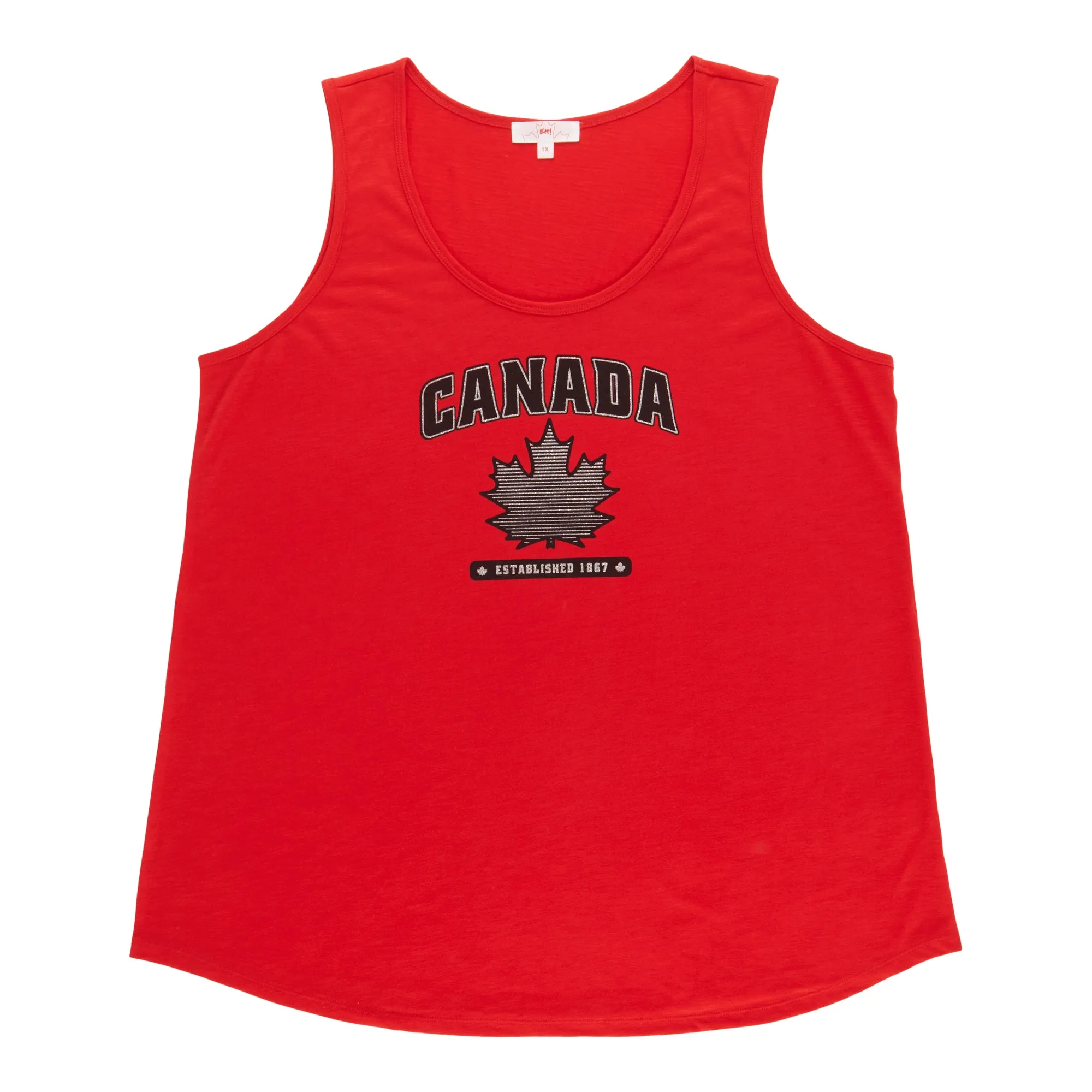 Canada EH Women's Plus Glitter Tank Top sold by Giant Tiger product image thumbnail 3