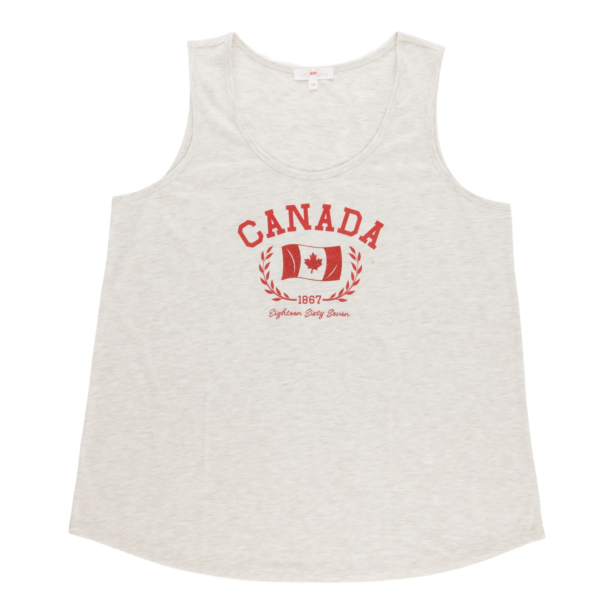 Canada EH Women's Plus Glitter Tank Top sold by Giant Tiger product image thumbnail 2