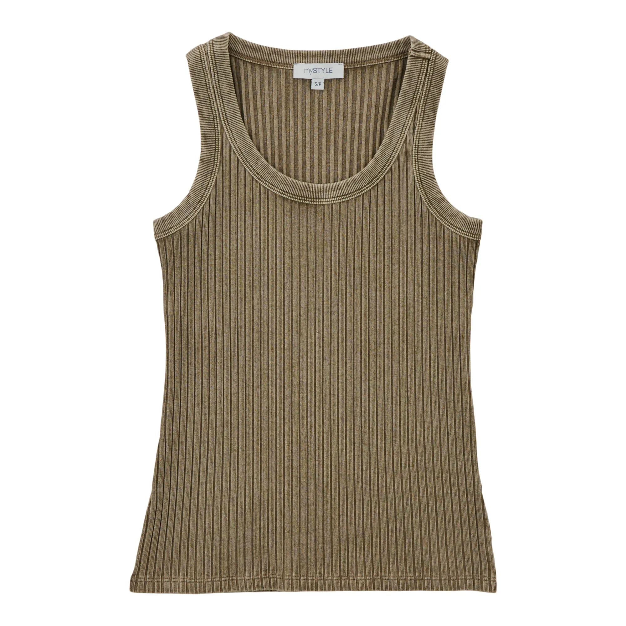 mySTYLE Women's Ribbed Tank Top sold by Giant Tiger