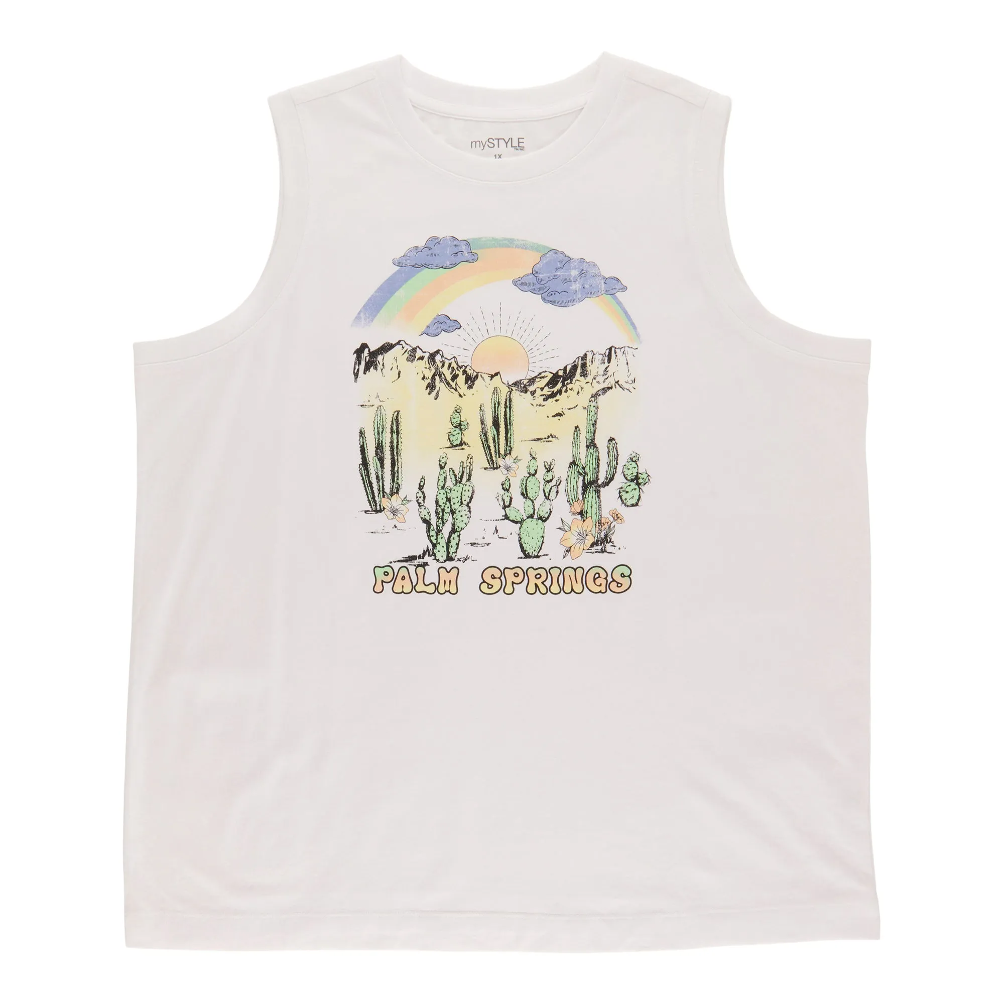 mySTYLE Women's Plus Muscle Tank Top sold by Giant Tiger product image thumbnail 2