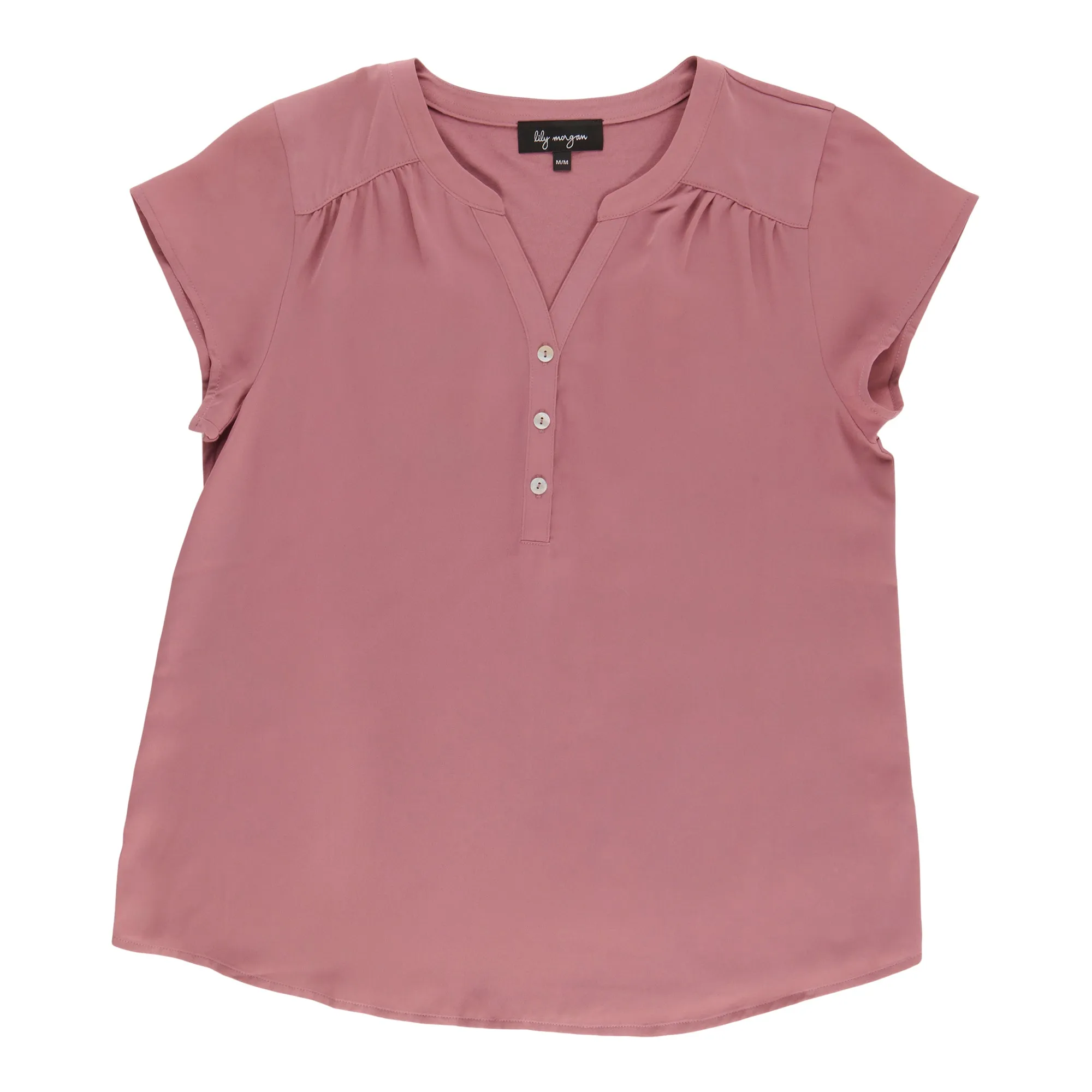 lily morgan Women's Short Sleeve V-Neck Blouse sold by Giant Tiger product image thumbnail 5