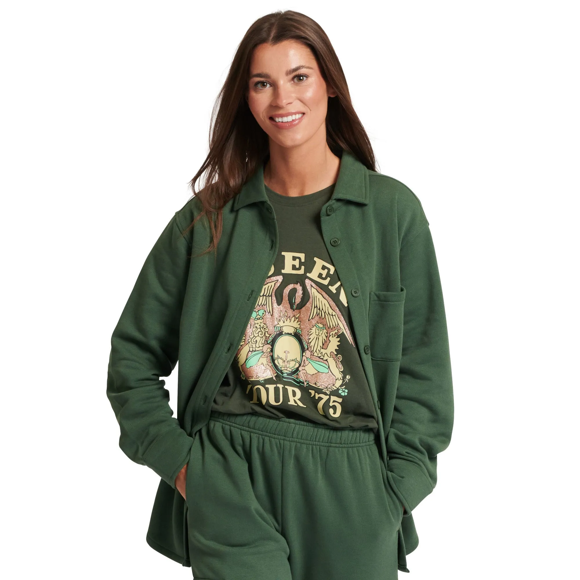 mySTYLE Women's Fleece Shacket sold by Giant Tiger product image thumbnail 3