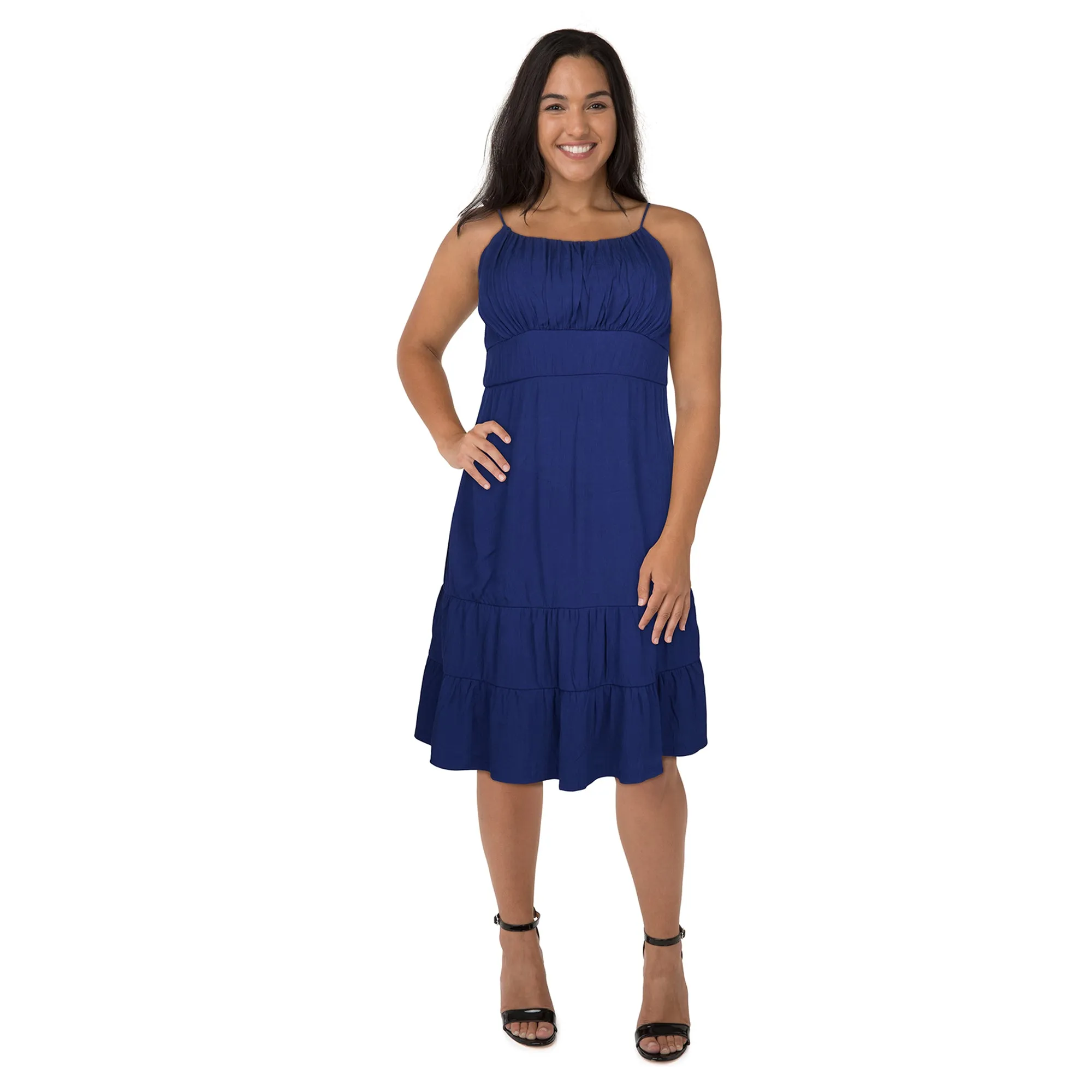 mySTYLE Women's Plus Midi Tiered Dress sold by Giant Tiger product image thumbnail 3