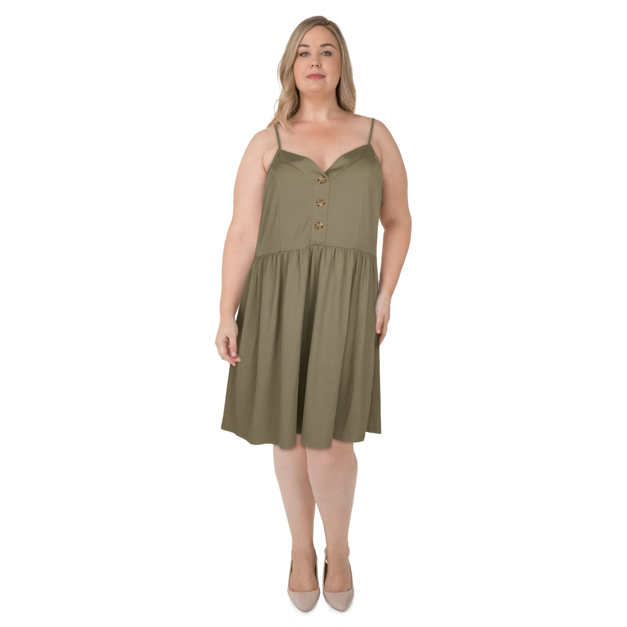lily morgan Women's Plus Midi Dress sold by Giant Tiger product image thumbnail 2