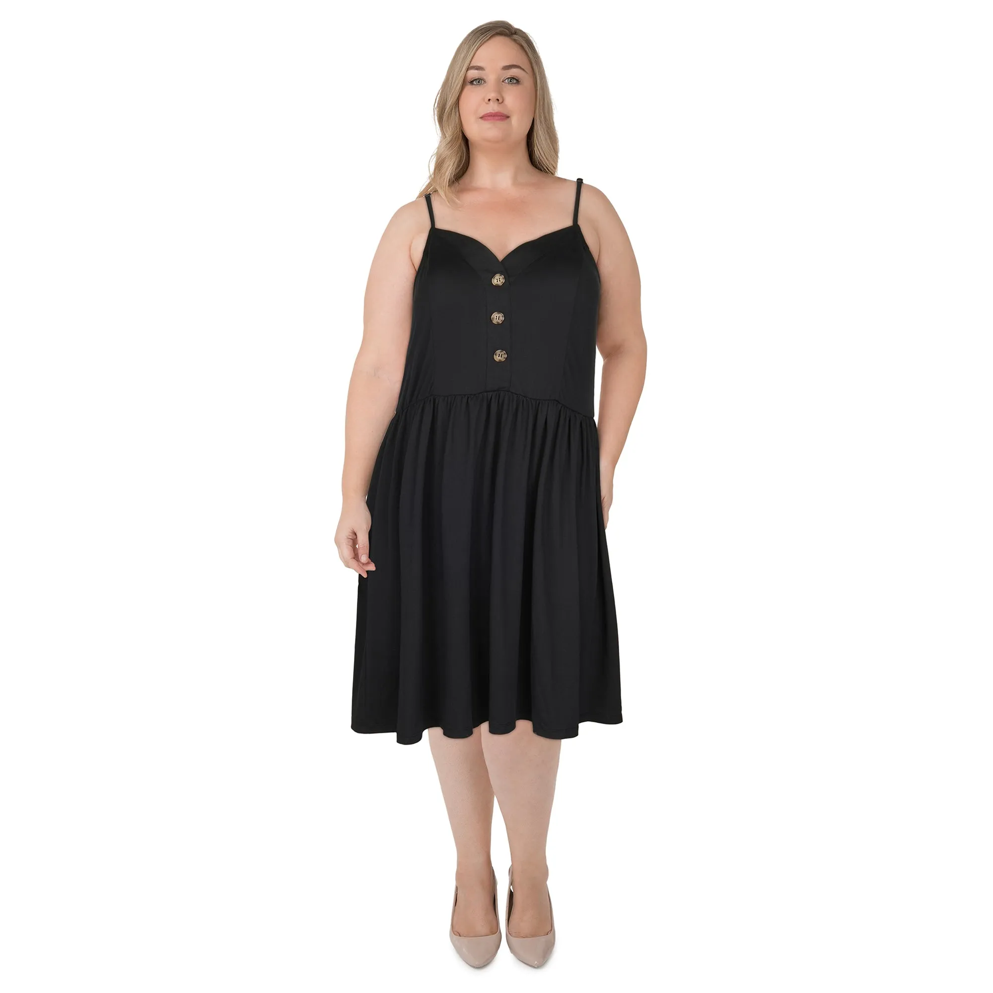 lily morgan Women's Plus Midi Dress sold by Giant Tiger